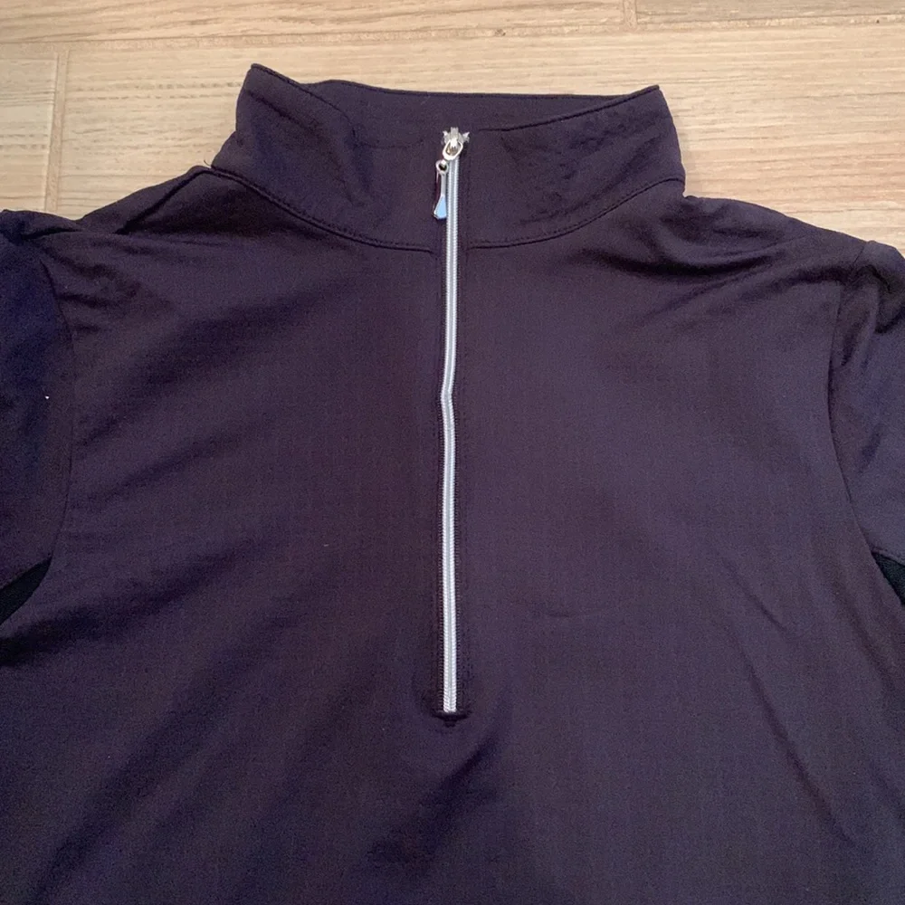 The Wellington Collection Equestrian 1/4 zip Tech Shirt - Picture 2 of 11